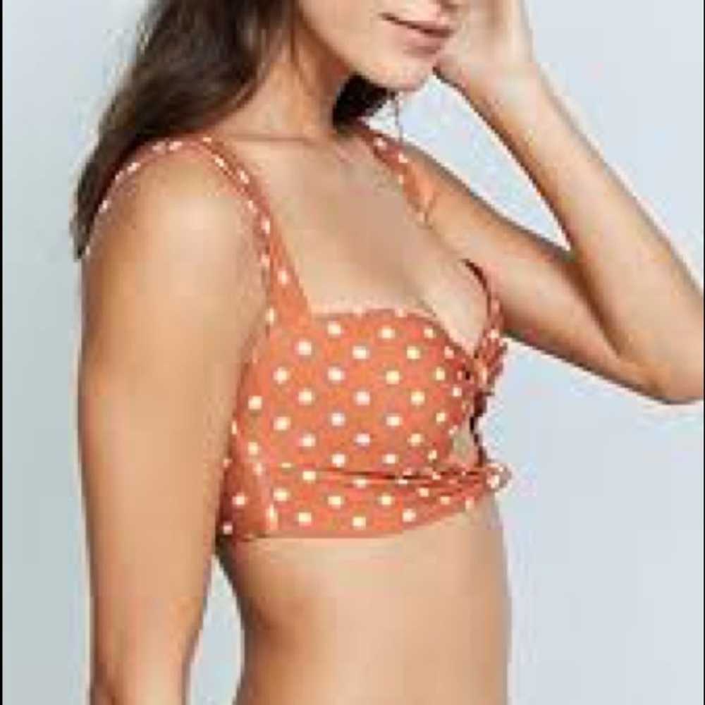 Full set! For Love and Lemons Polka Bikini M - Picture 2 of 4